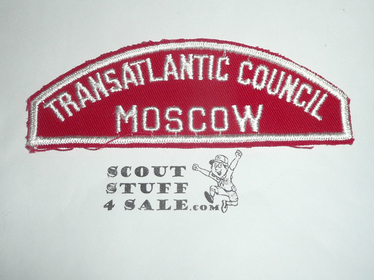 Transatlantic Council MOSCOW Red/White Cncl Strip