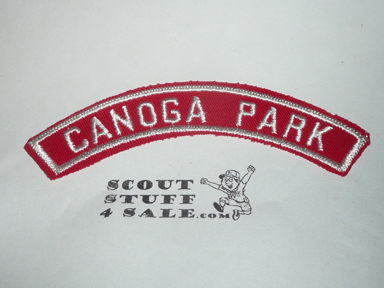 CANOGA PARK Red and White Community Strip