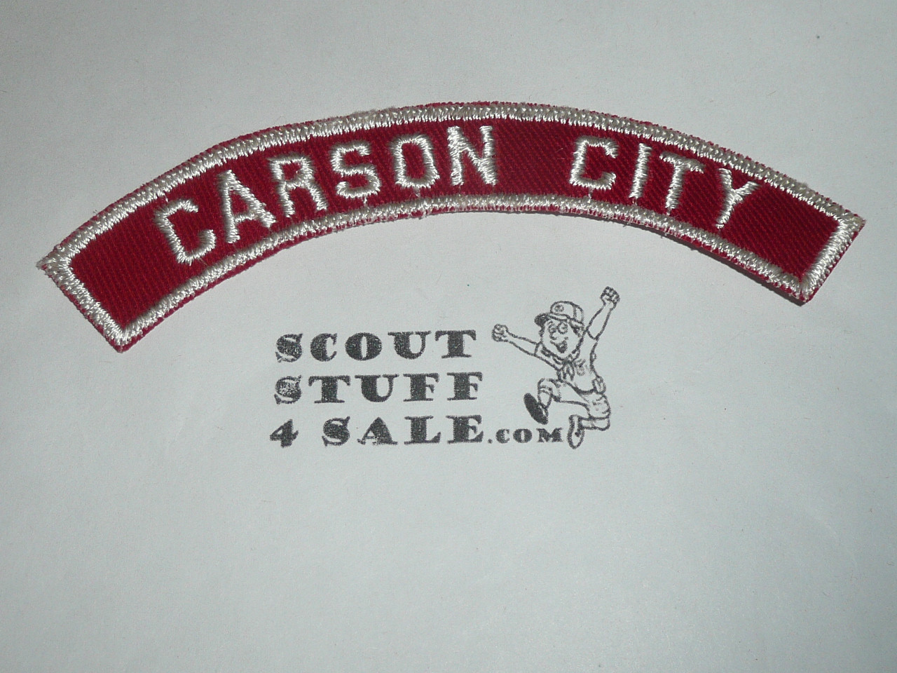 CARSON CITY Red and White Community Strip