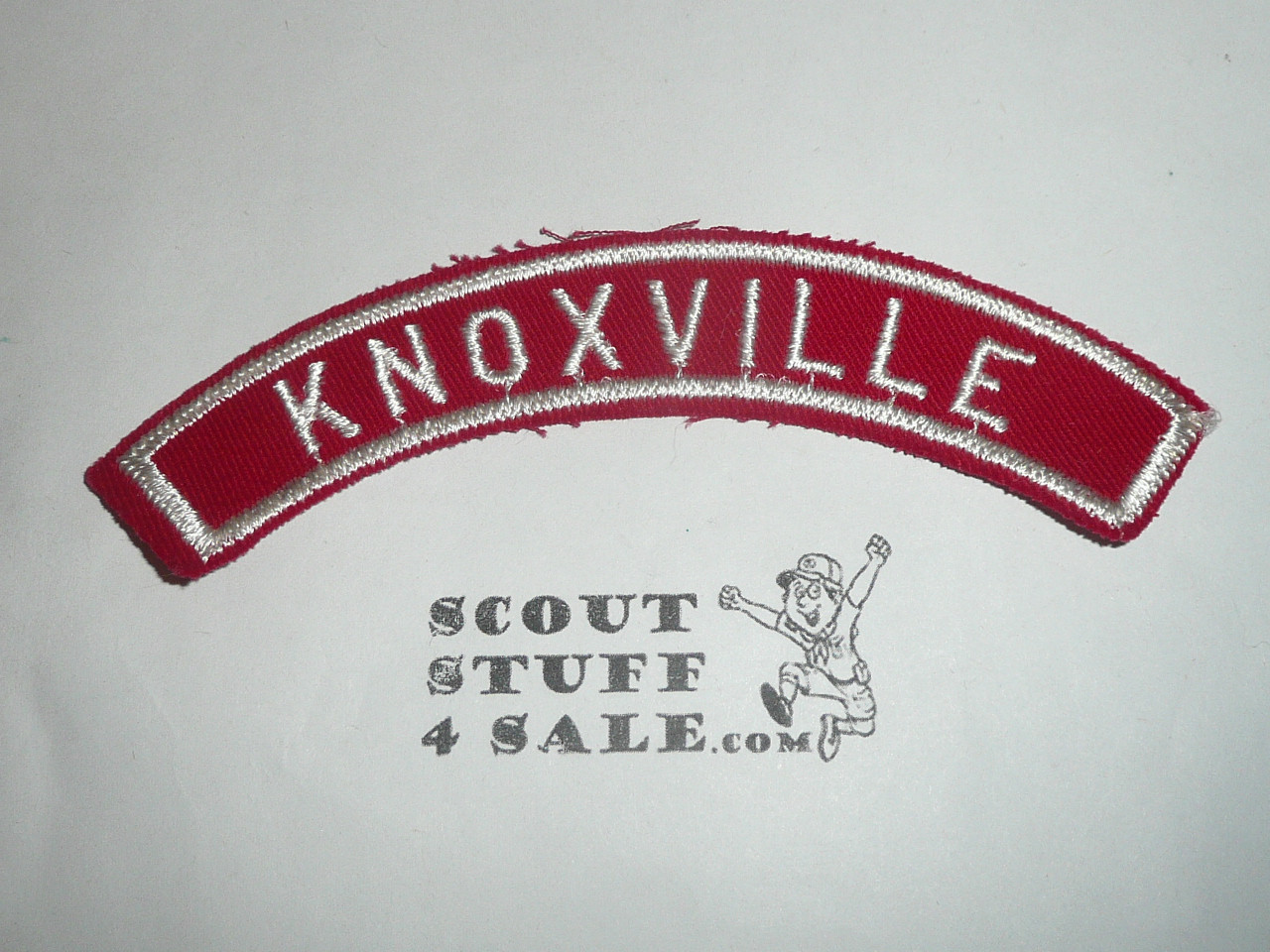 KNOXVILLE Red and White Community Strip