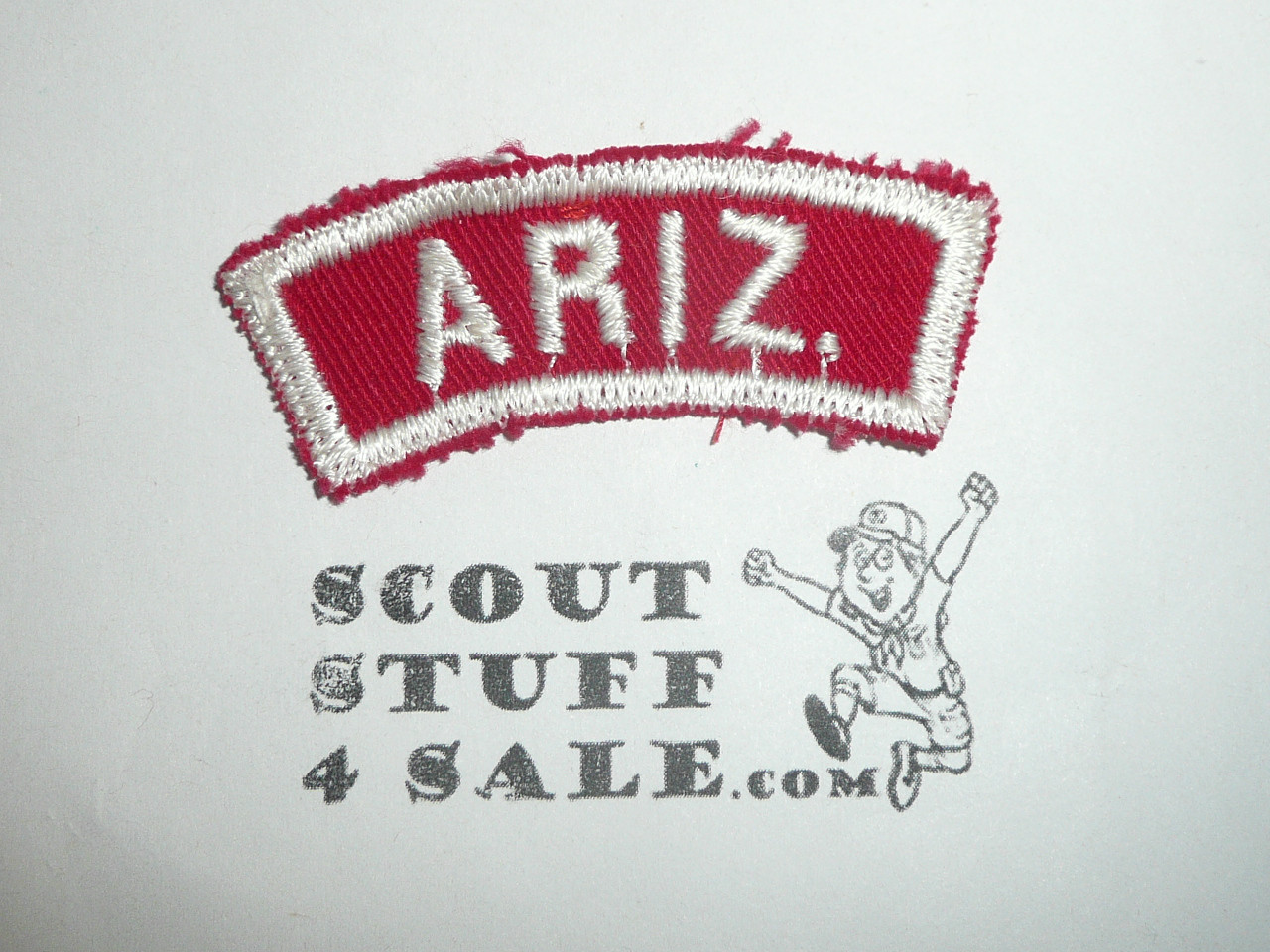 ARIZ. Red and White State Strip
