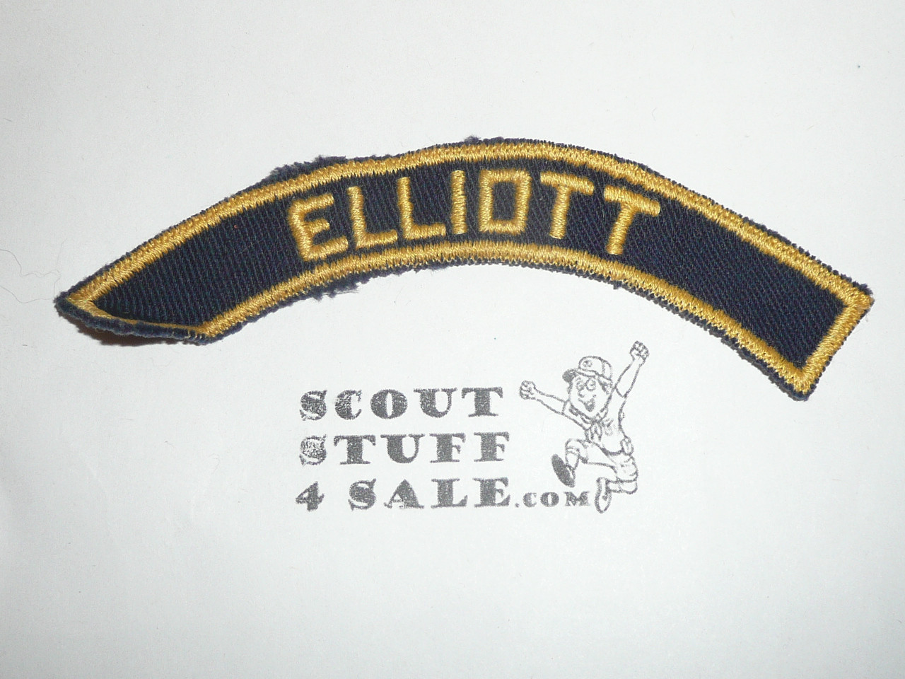 ELLIOTT Blue and Gold Cub Scout community strip