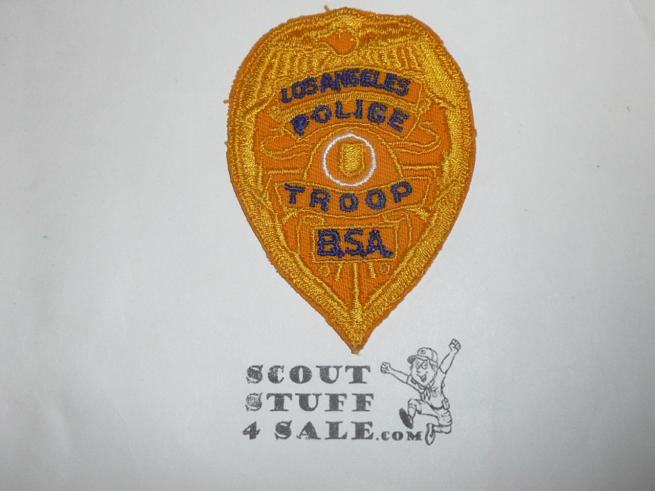Los Angeles Police Troop Badge Patch