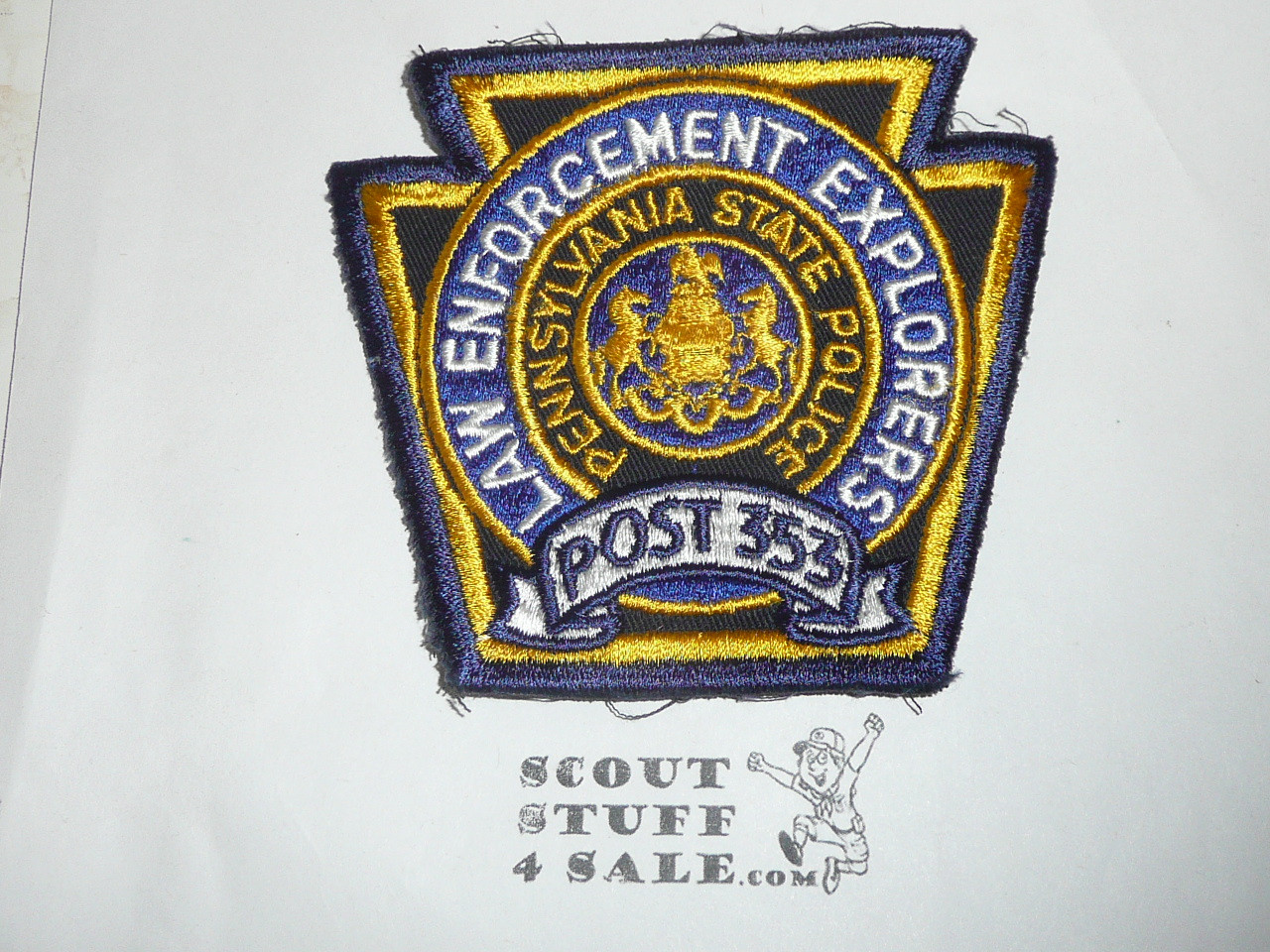 Law Enforcement Explorer Post Patch, Pennsylvania State Police