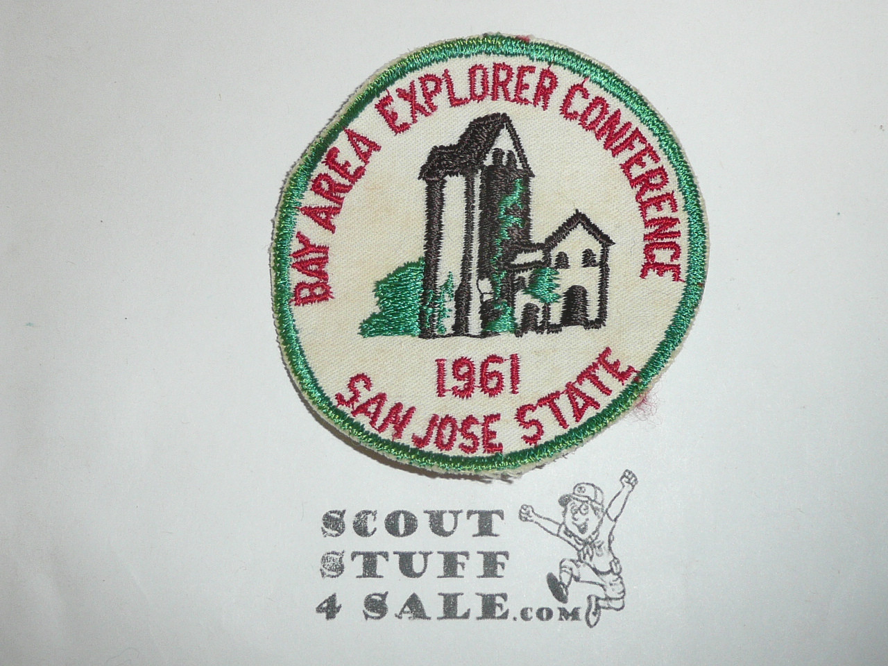 1961 Bay Area Explorer Conference Patch, San Jose State