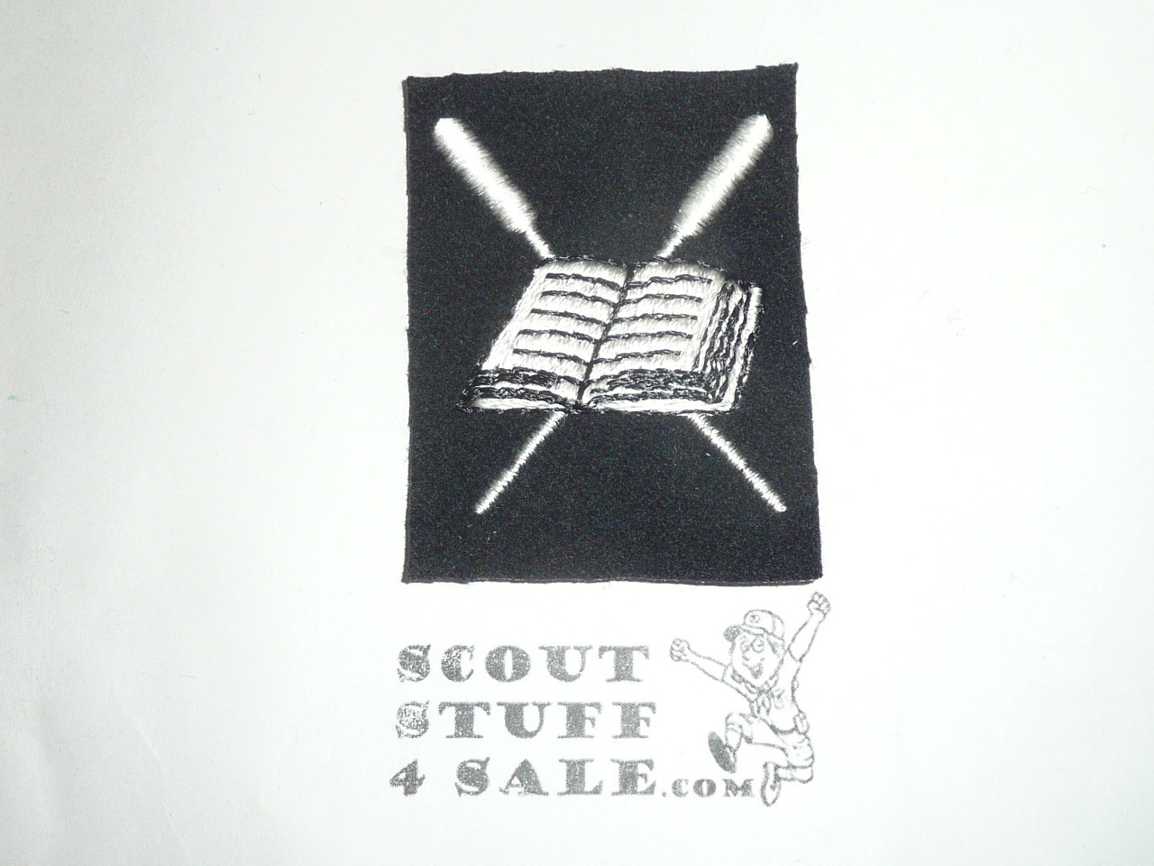 Sea Scout Position Patch, Storekeeper on blue felt