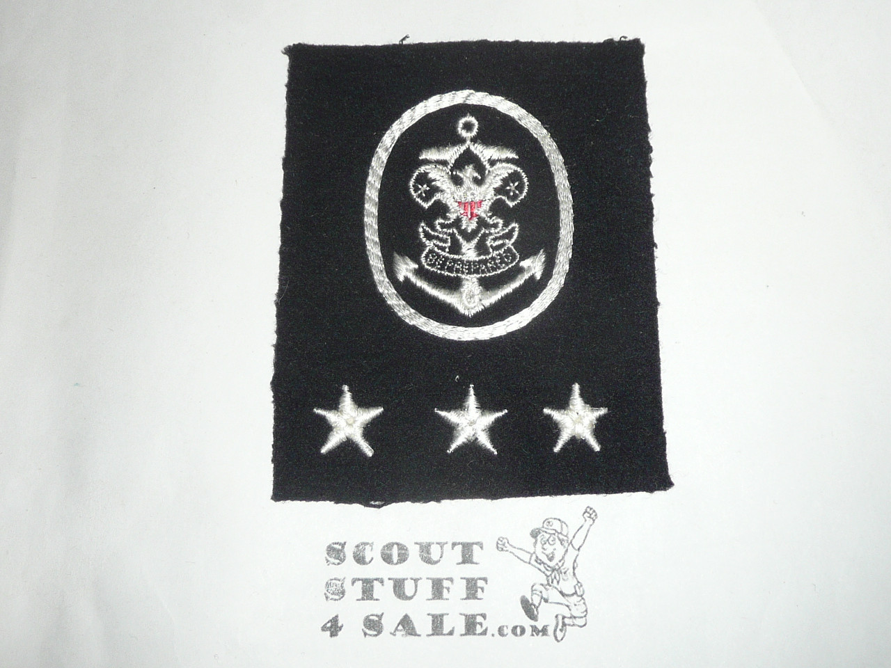Sea Scout Position Patch, Regional Sea Scout Committee on blue felt #2