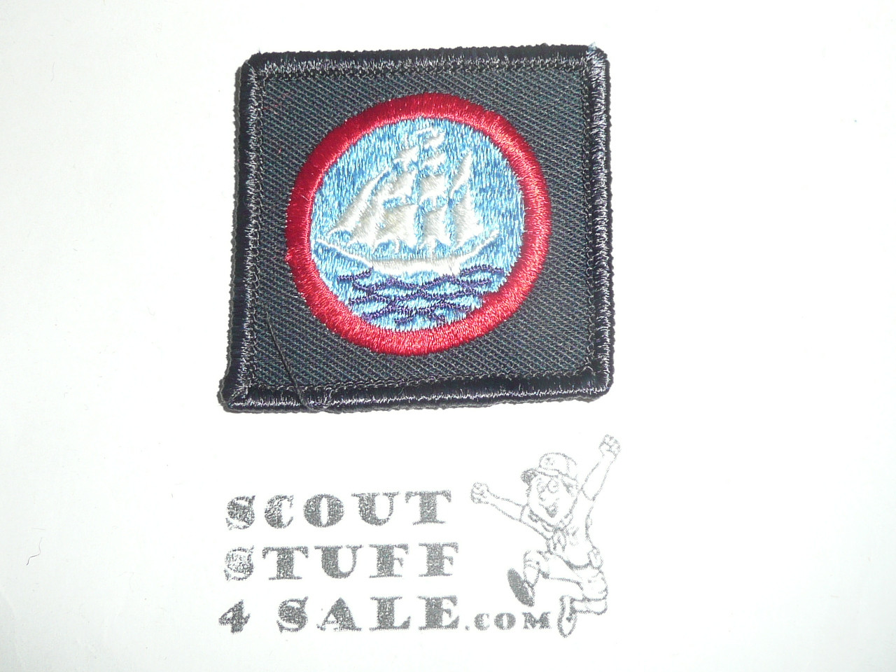 Sea Scout Explorer Long Cruise Patch, Blue r/e twill