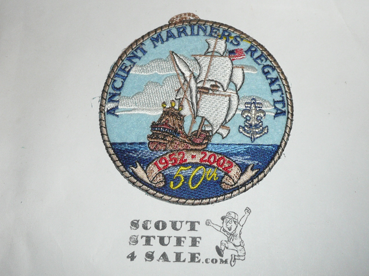 Anchient Mariners 50th Anniversary Regatta Patch, 2002
