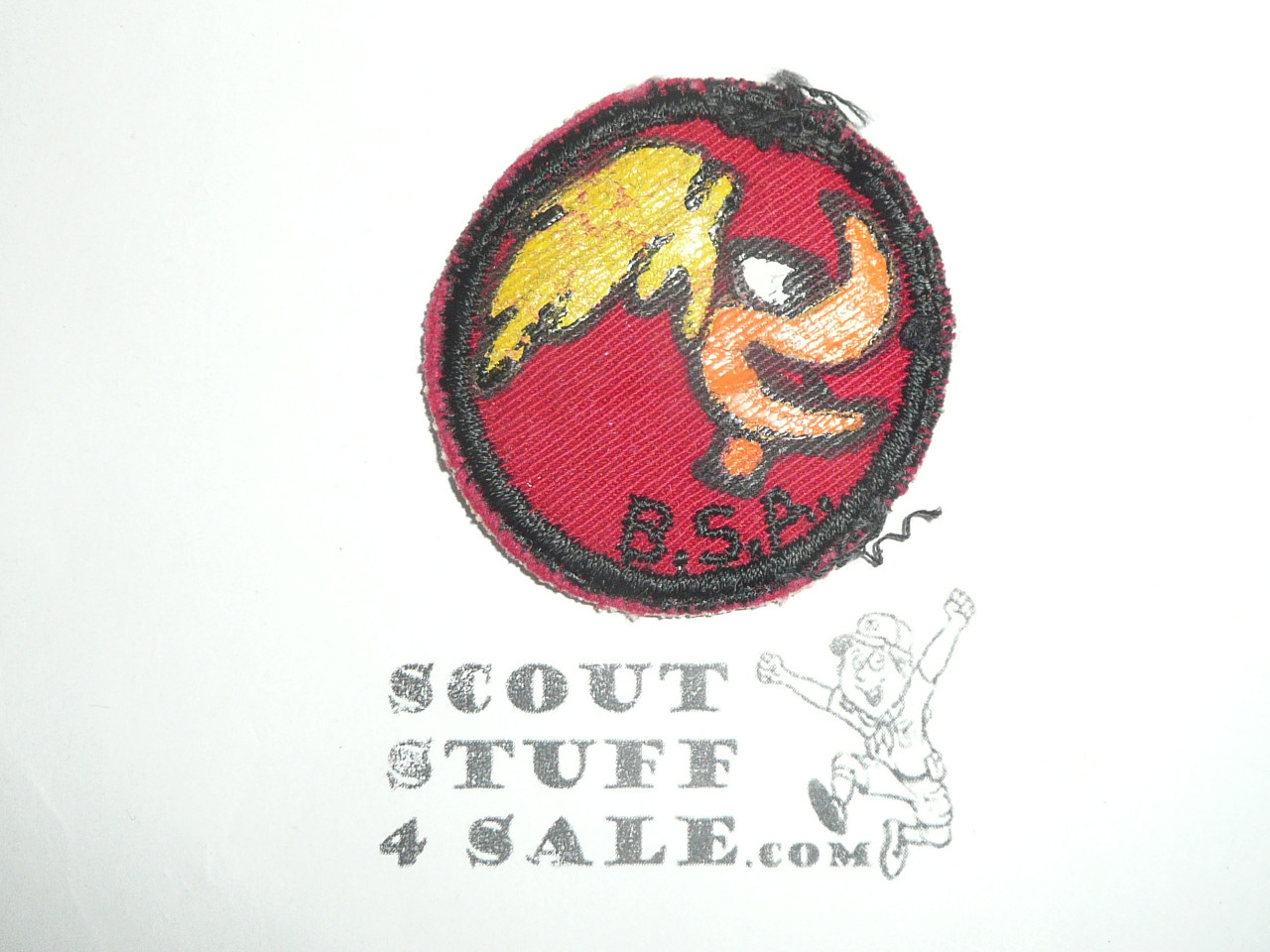 The Roadrunner homemade Patrol Medallion, used