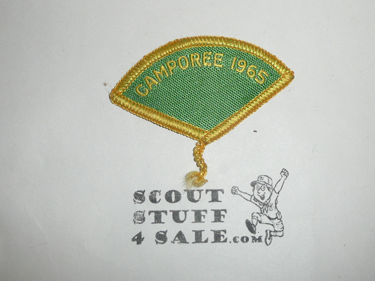 San Mateo County Council Woven 1965 camporee segment