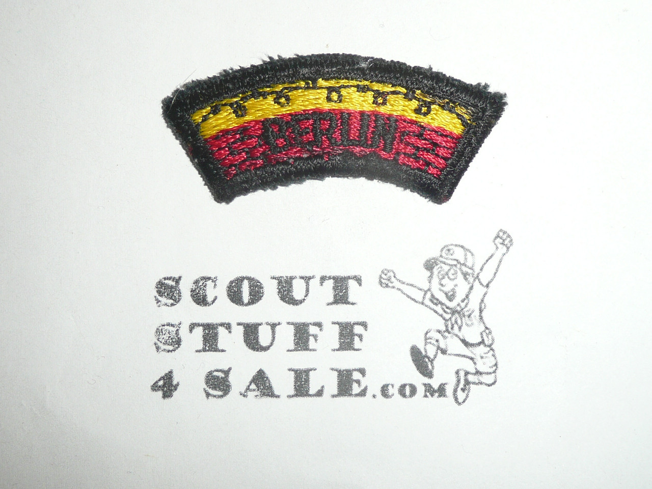 Transatlantic Council Camp Berlin Segment for wear around Council Patch