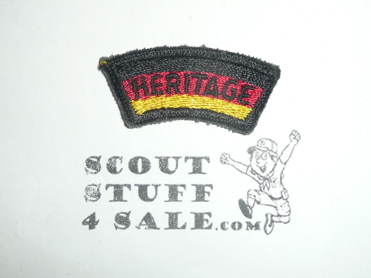 Transatlantic Council Camp Heritage Segment for wear around Council Patch