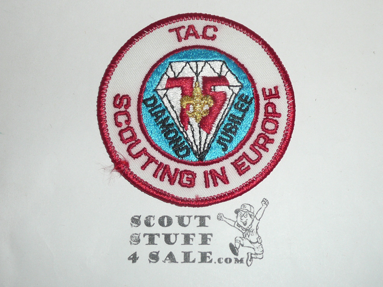 Transatlantic Council Patch (CP), Scouting in Europe, 1985