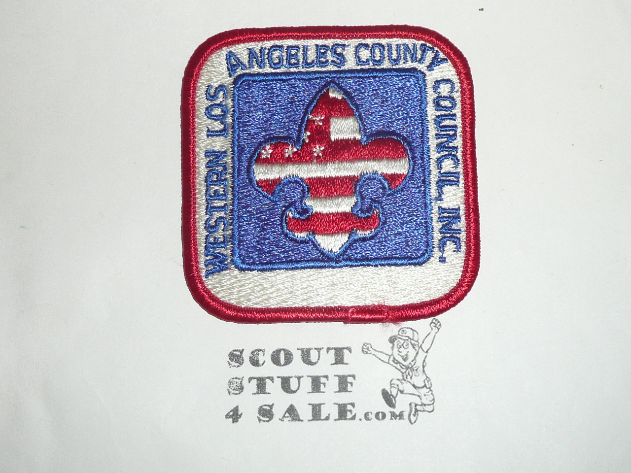 Western Los Angeles County Council Patch (CP), no BSA
