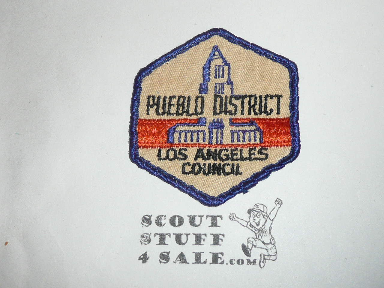 Pueblo District Patch, Los Angeles Area Council #2, lite use