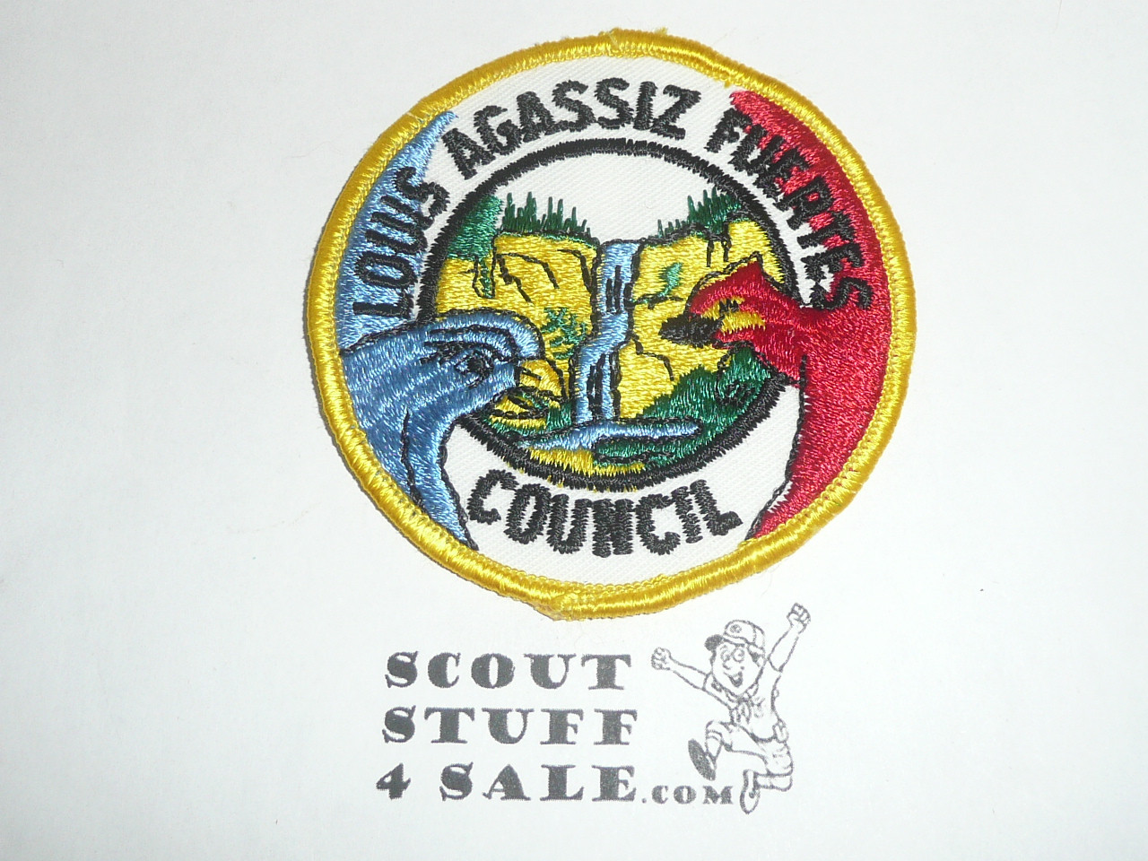 Louis Agassiz Fuertes Council Patch (CP) Patch