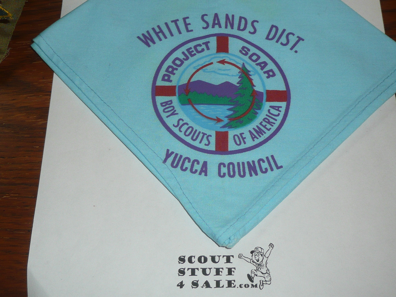 Yucca Council Neckerchief, White Sands District Project SOAR