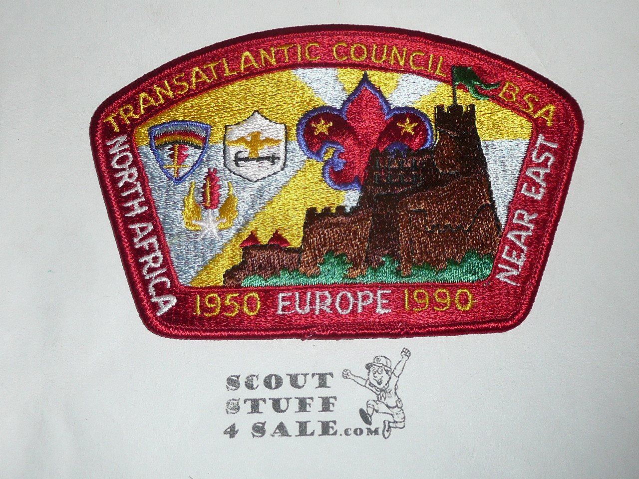Transatlantic Council Jacket Patch, 40th Anniversary 1990