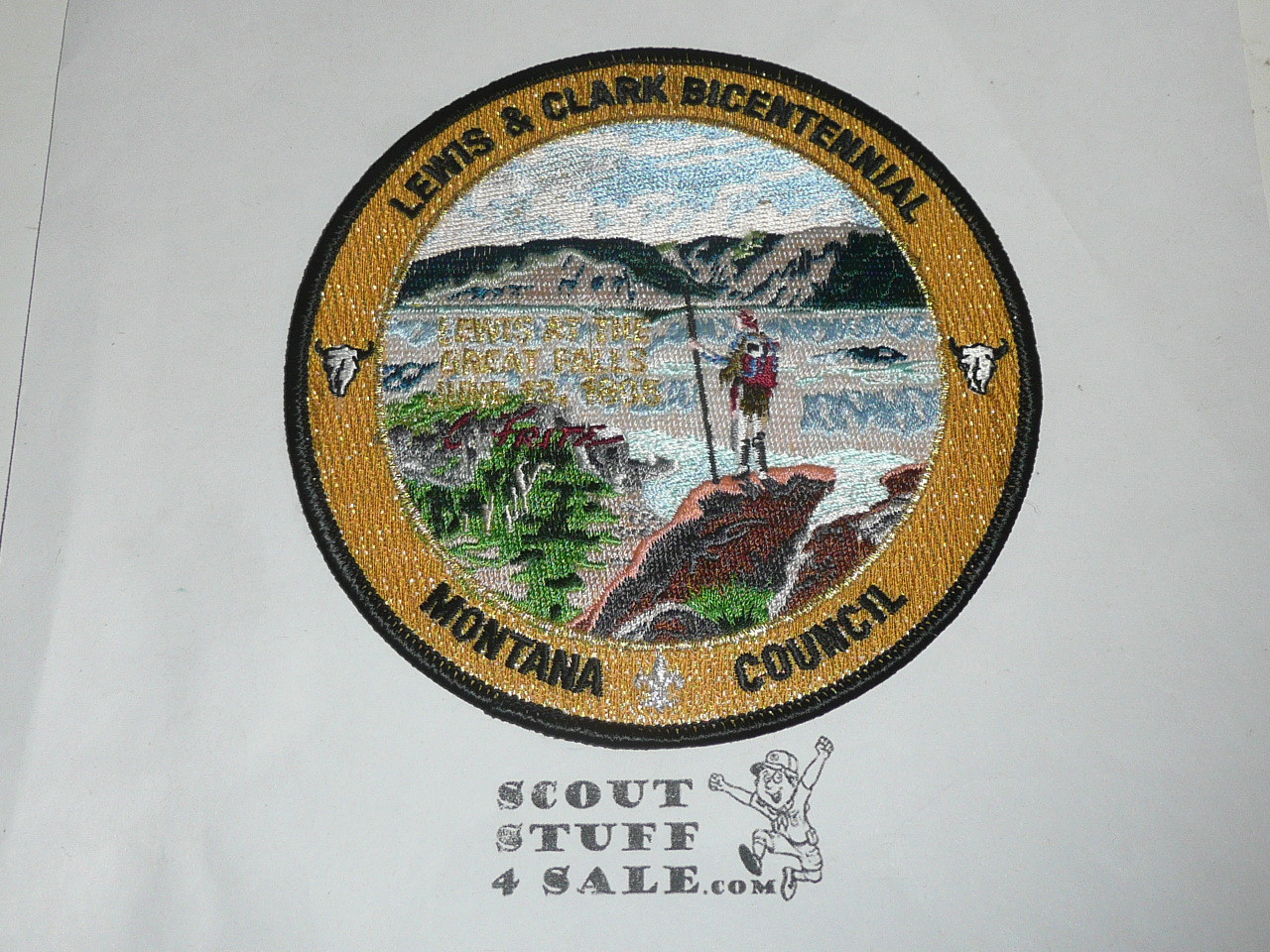 Montana Council Jacket Patch, Lewis & Clark Bicentennial