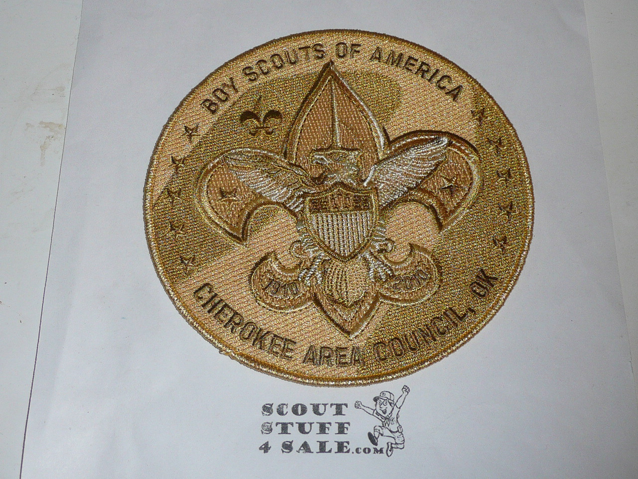 Cherokee Area Council Jacket Patch (CP), BSA 100th Anniversary 2010