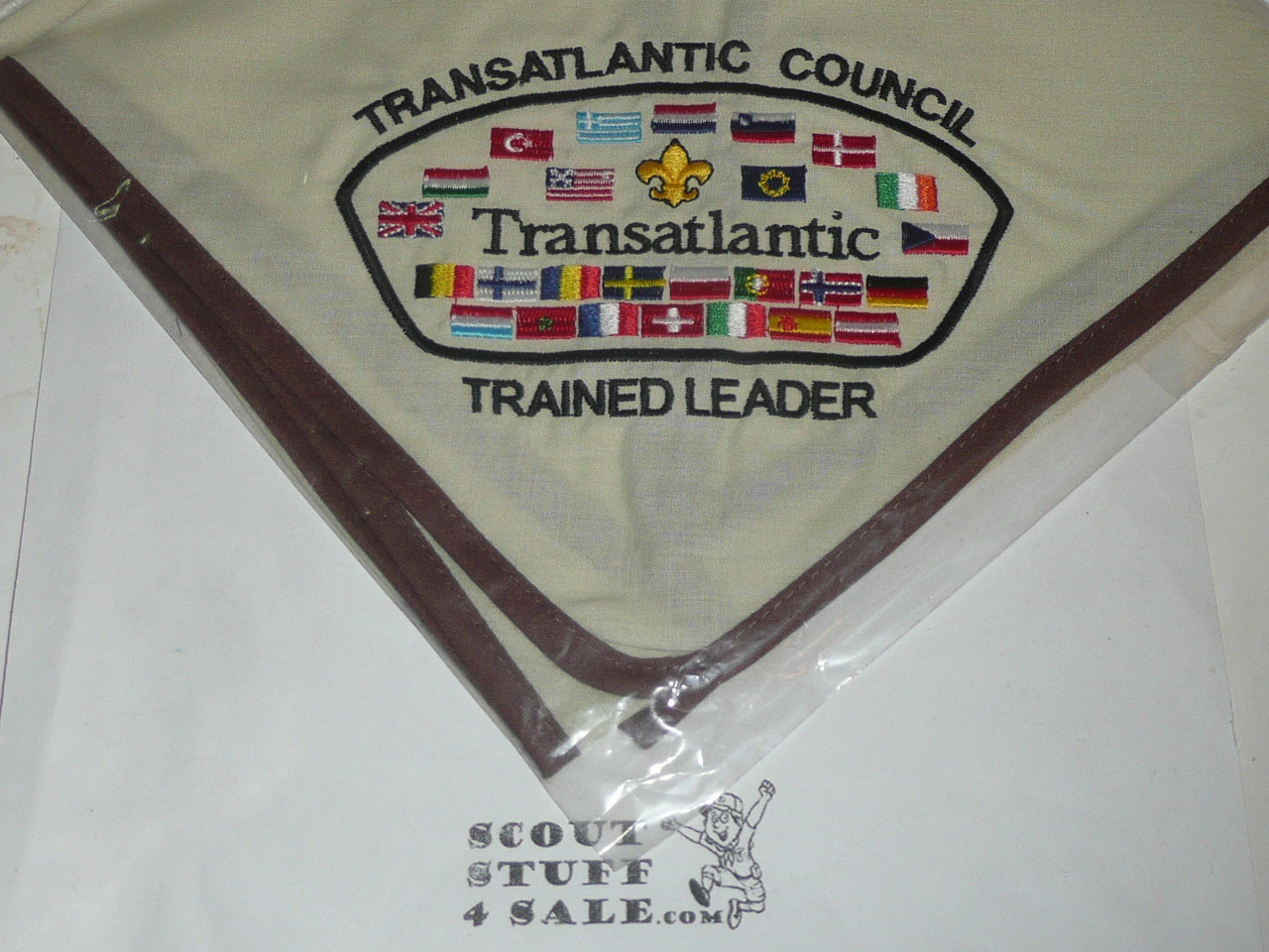 Transatlantic Council Trained Leader Embroidered Neckerchief