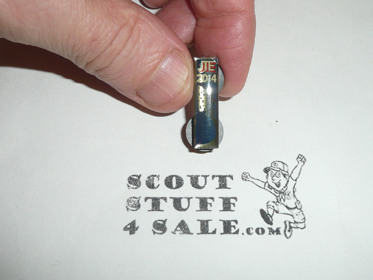 Order of the Arrow Colorful 2014 Journey to Excellence Pin