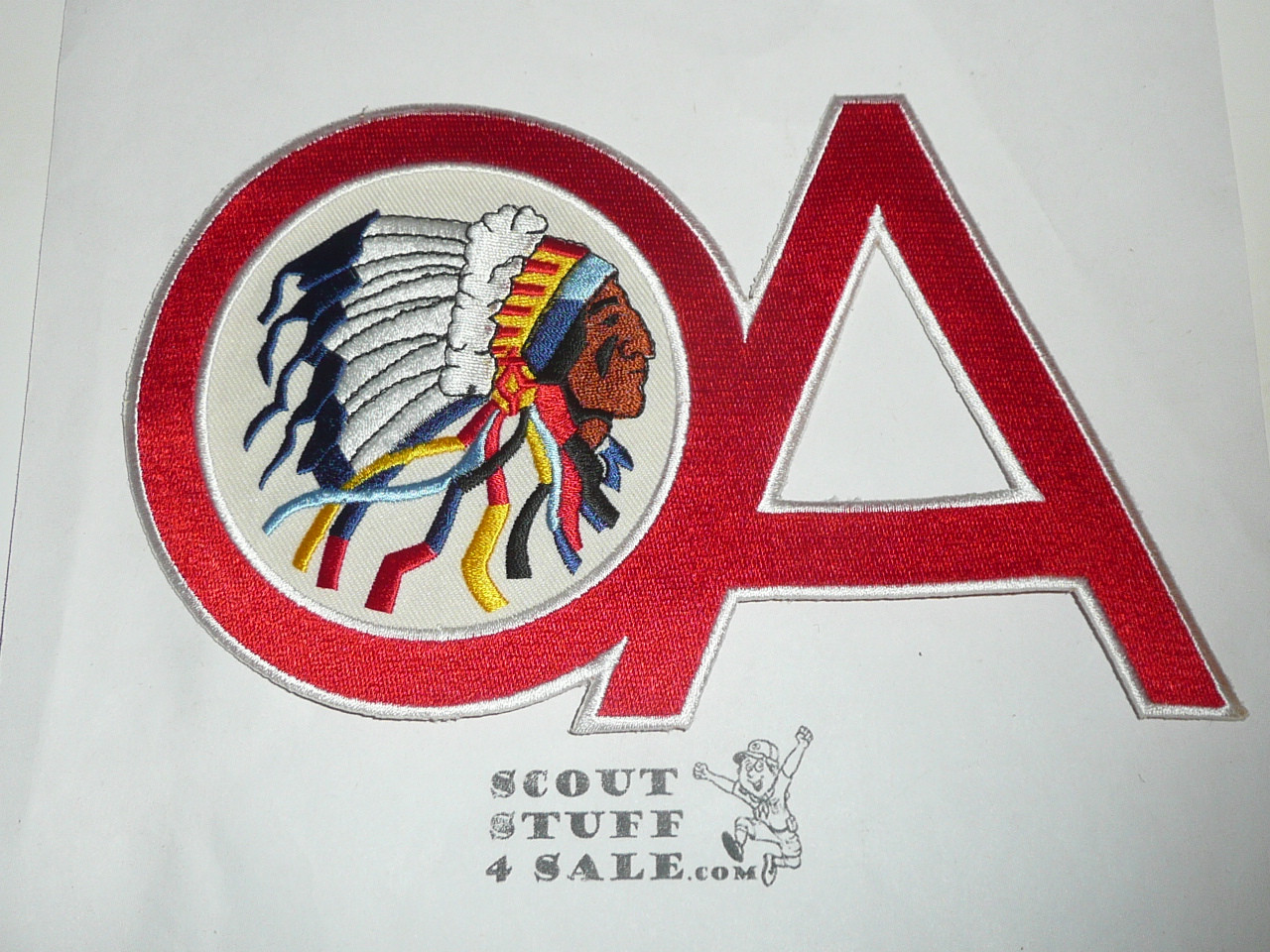 Order of the Arrow Colorful Indian OA Jacket Patch