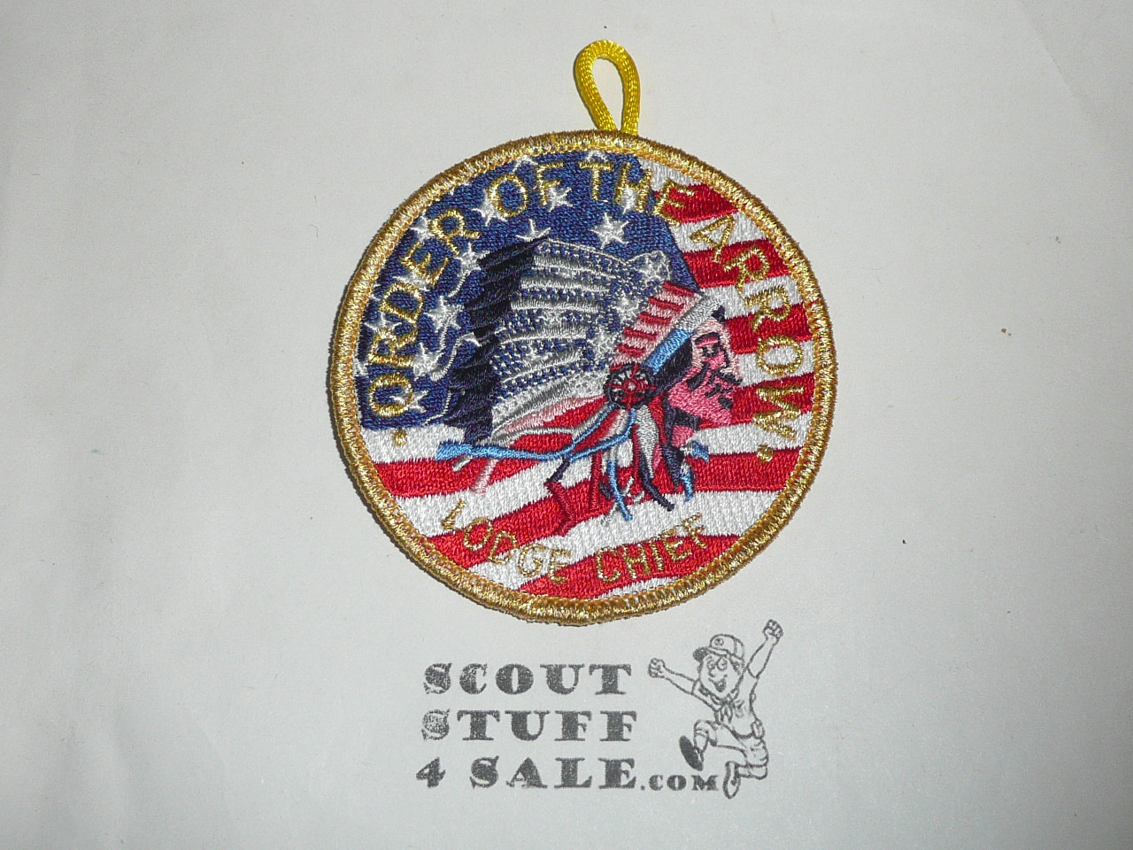 Order of the Arrow Lodge Chief Patch - Colorful
