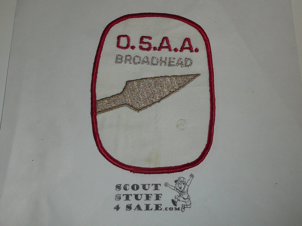 Order of the Arrow Overseas Arrowman Association Broadhead Patch