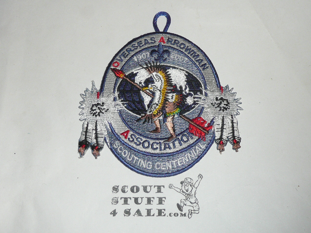 Order of the Arrow Overseas Arrowman Association Patch, 2007 Scouting 100th Anniversary