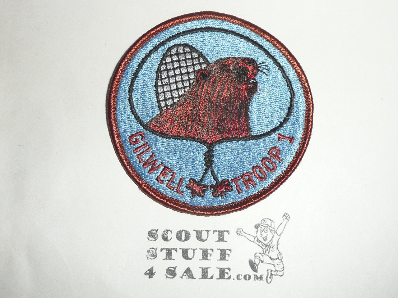 Wood Badge Beaver Gilwell Troop 1 Patch