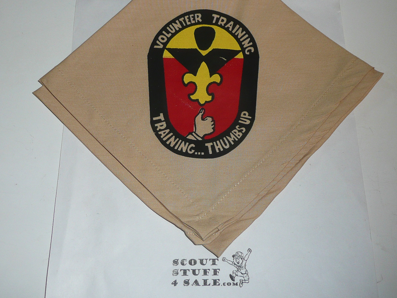 Volunteer Training Neckerchief, Training...Thumbs Up