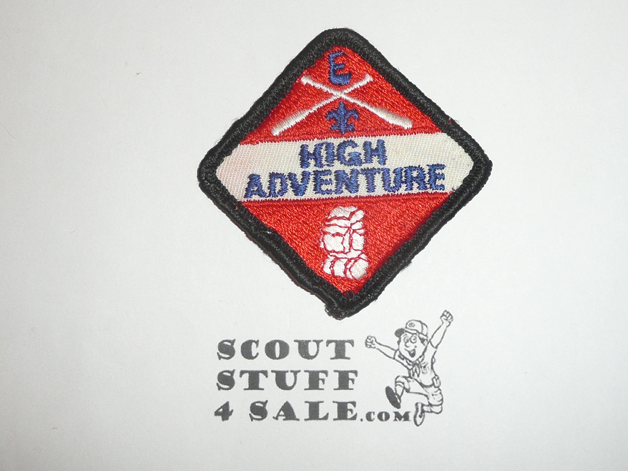 High Adventure hat Patch, 2 1/2"