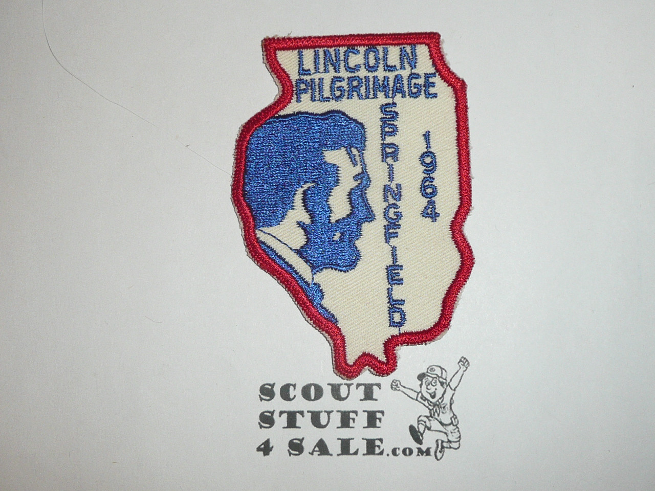 1964 Lincoln Pilgrimage Patch - Boy Scout