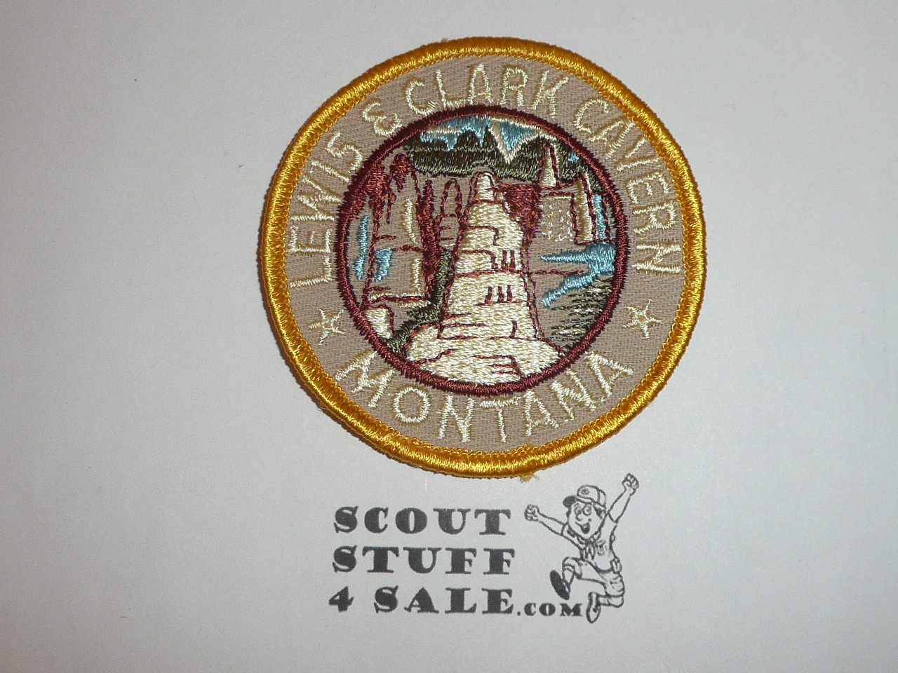 Vintage Lewis & Clark Tavern Montana Travel Souvenir Patch