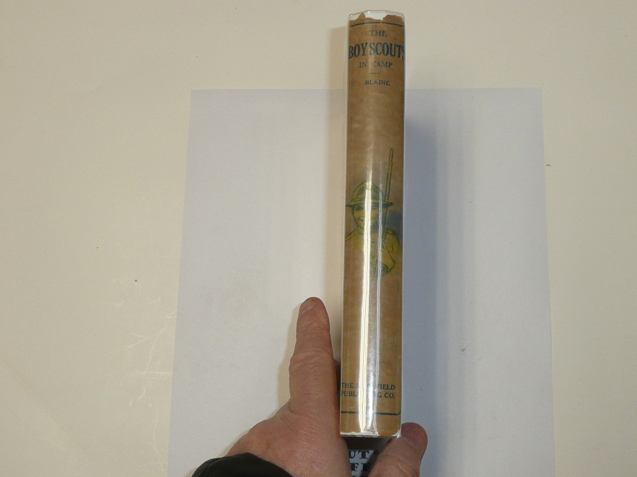 The Boy Scouts in Camp, by George Durston, 1921 First Edition, Hardbound with Dust Jacket, Boy Scout Story Book