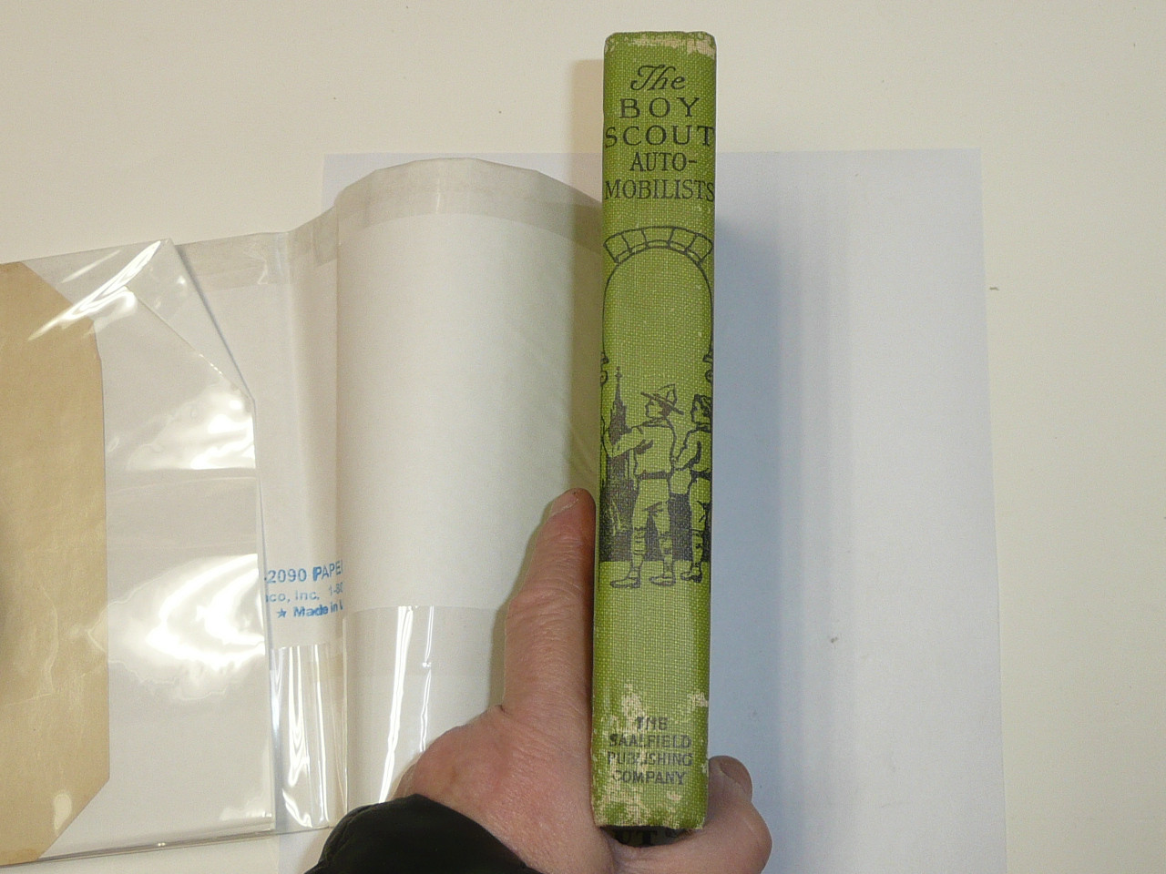 The Boy Scouts Automobilists, by George Durston, 1921 First Edition, Hardbound with Dust Jacket, Boy Scout Story Book