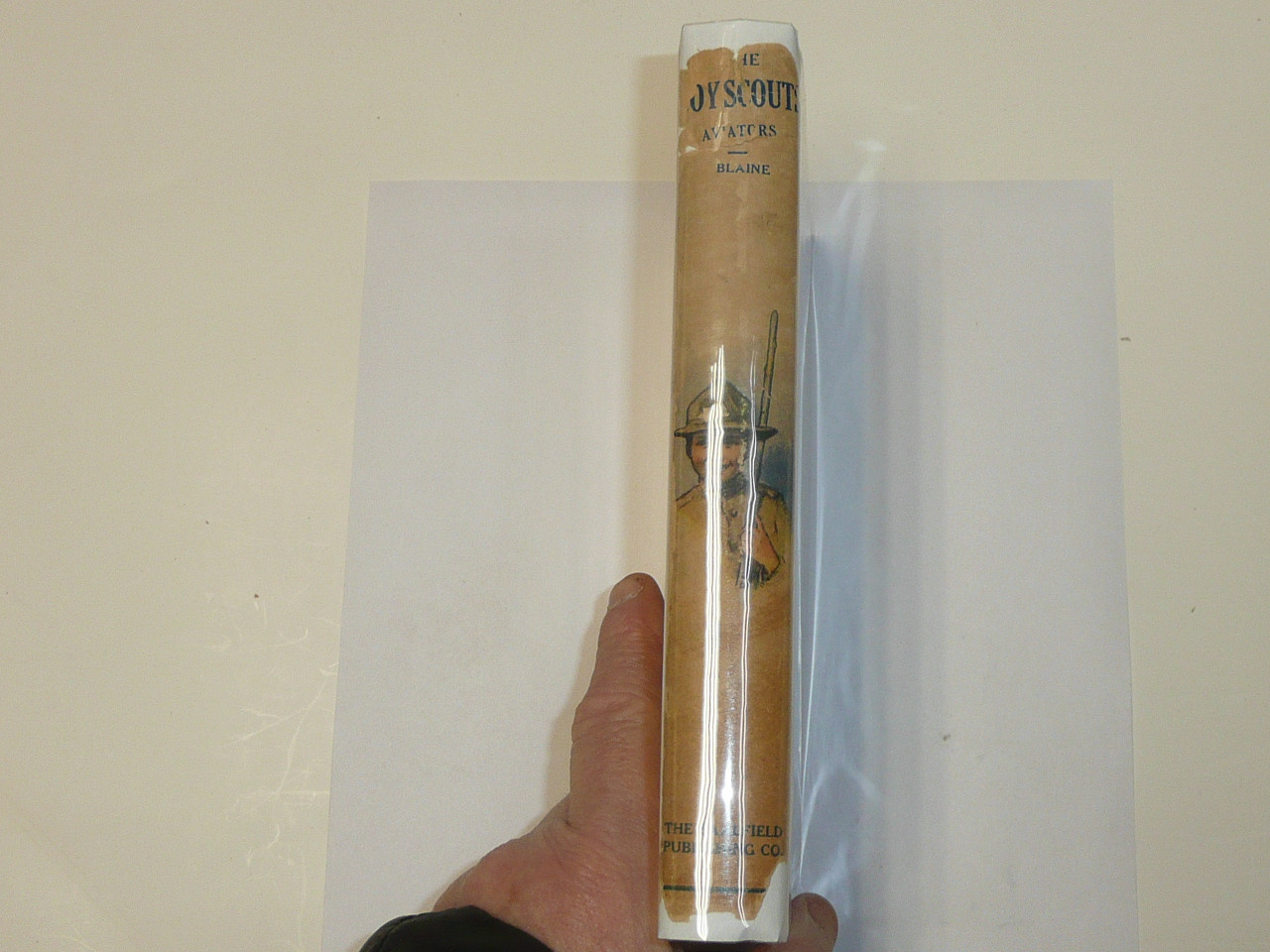 The Boy Scouts Aviators, by George Durston, 1921 First Edition, Hardbound with Dust Jacket, Boy Scout Story Book