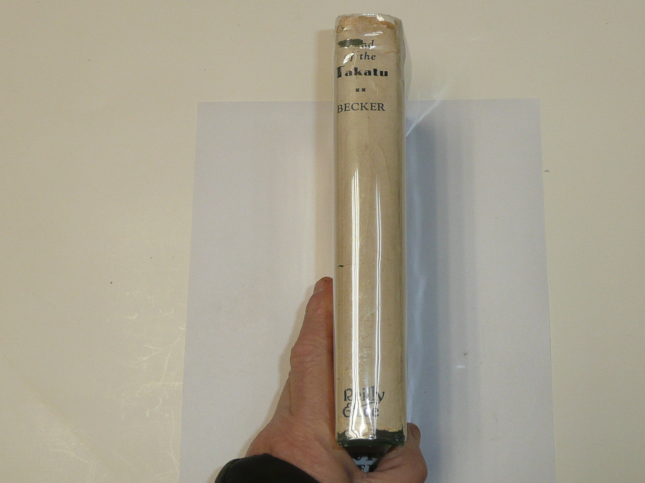 Land of the Takatu, by Bob Becker, 1931 First Edition, Hardbound with Dust Jacket