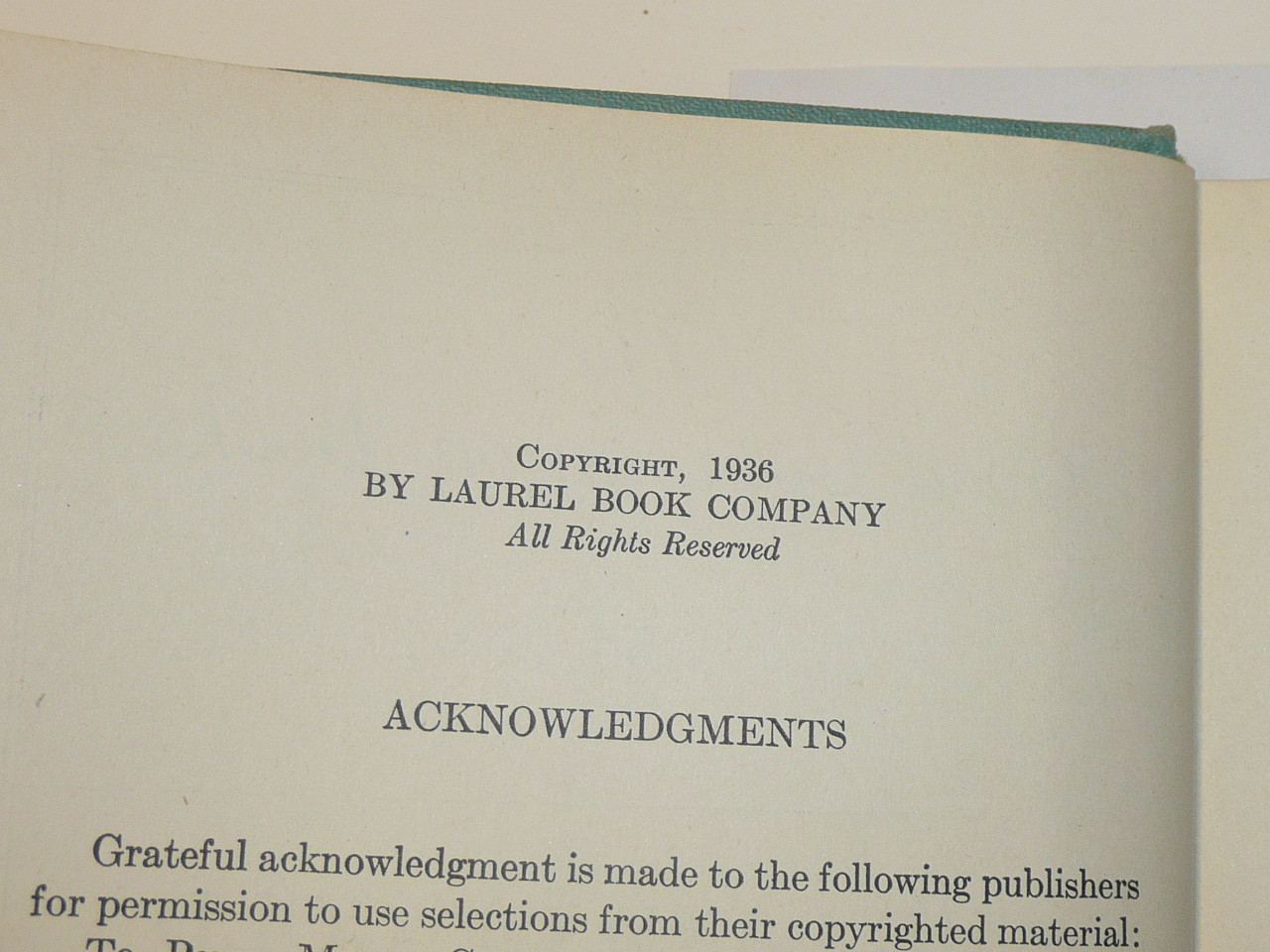 The Land of Gold, by Charles Anderson, 1936 First Edition, Hardbound