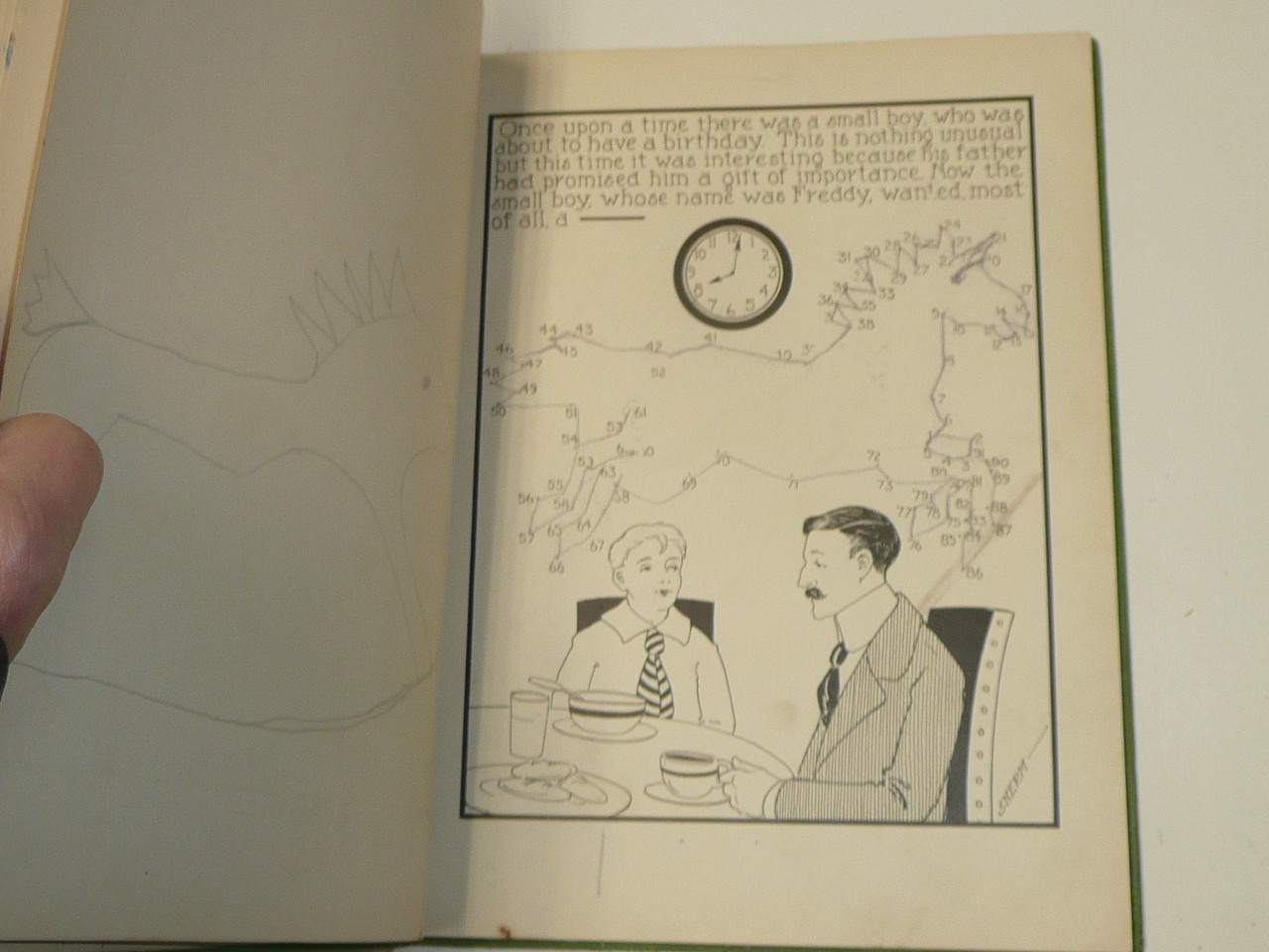 The Great Dot Mystery, by Clifford L. Sherman, 1916, Hardbound, Boy Scout Connect the Dot Activity Book, VERY RARE