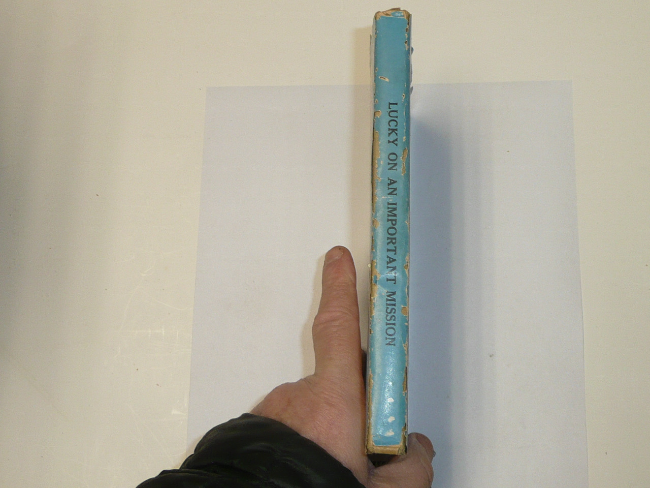 Lucky On an Important Mission, by Elmer Sherwood, 1922, Hardbound with Dust Jacket, Boy Scout Story Book, some wear