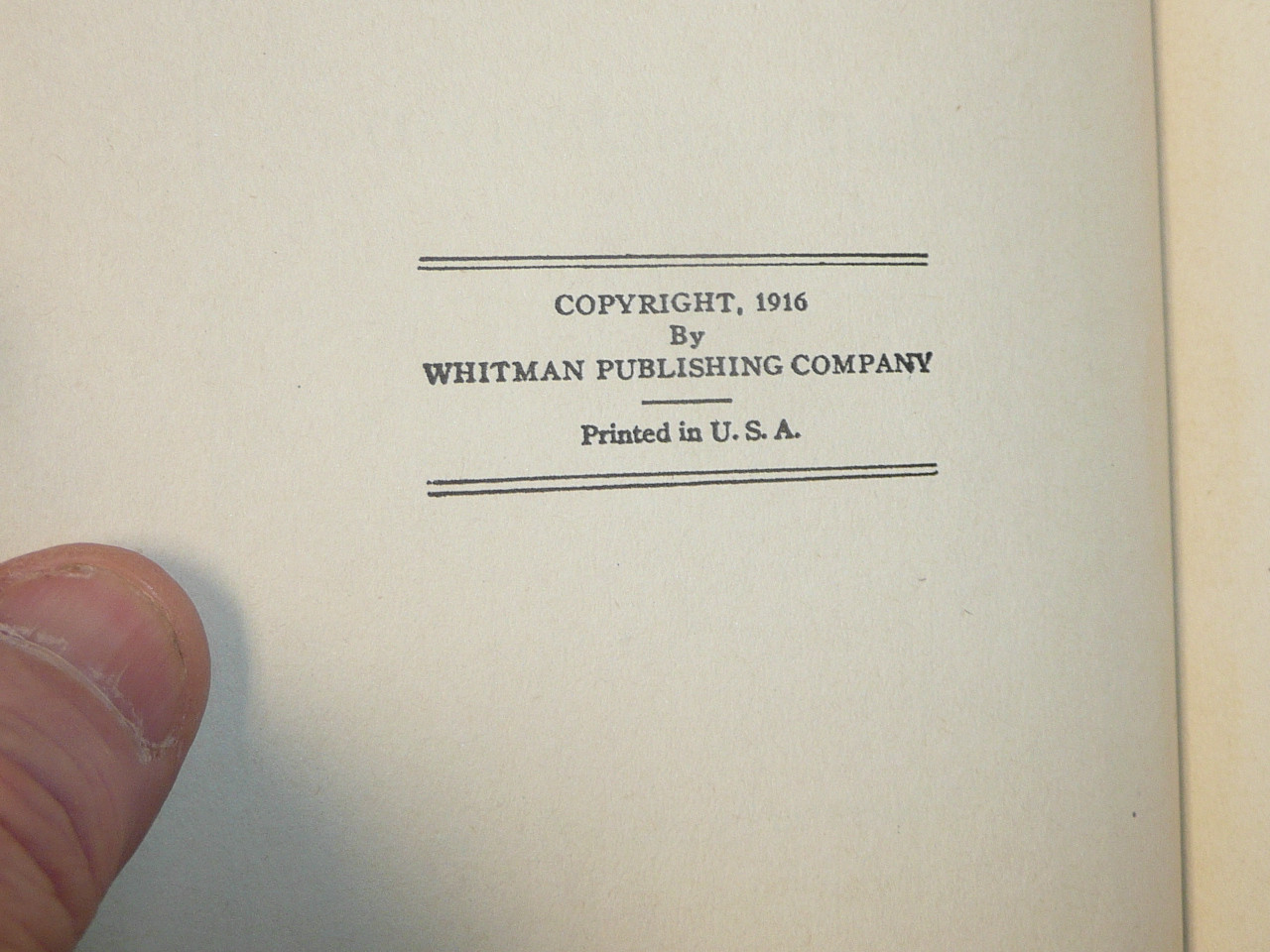 Lucky The Boy Scout, by Elmer Sherwood, 1916, Hardbound with Dust Jacket, Boy Scout Story Book, dark green binding
