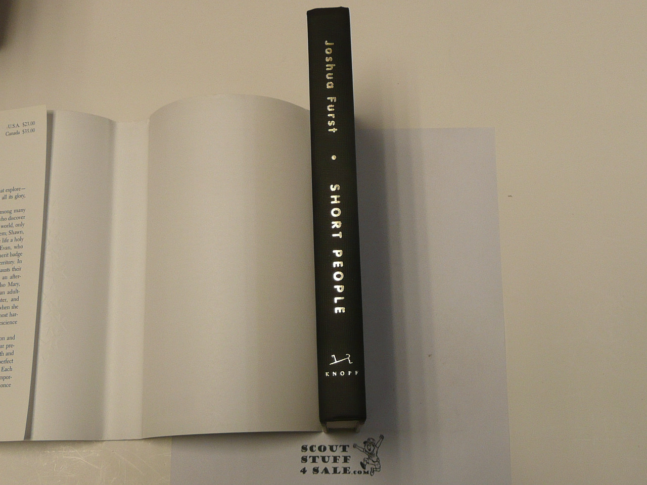 Short People, by Joshua Furst, 2003 First Edition, Hardbound with dust jacket