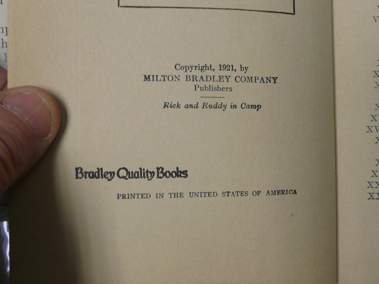Rick and Ruddy in Camp, by Howard R. Garis, 1921 First Edition, Hardbound with dust jacket, Boy Scout Story Book