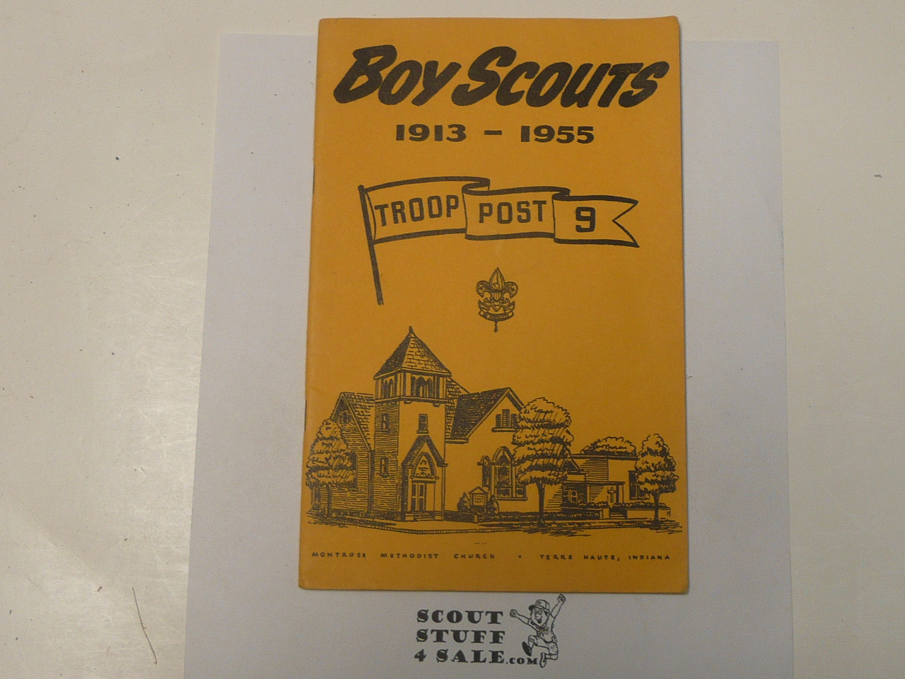 History of Troop/Post 9 of Montrose Methodist Church, Colorado, 1913-1955, Boy Scouts of America
