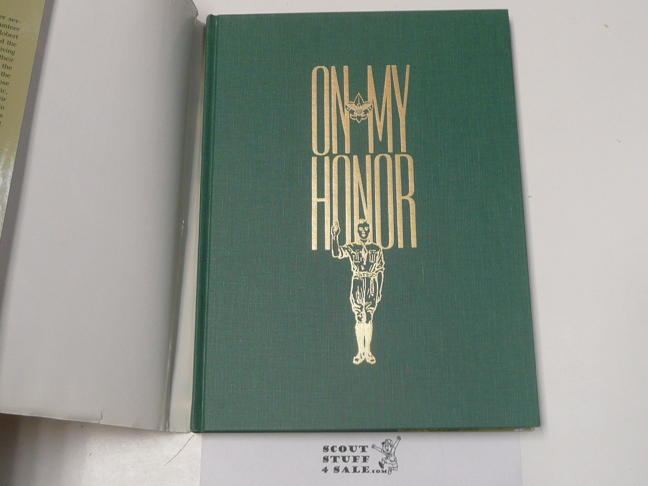 On My Honor, 75 Years of Scouting in Robert E. Lee Council, Boy Scouts of America, Hardbound with dust jacket, 1991