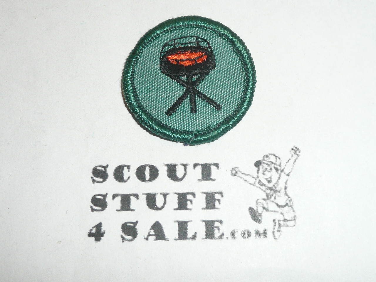 1960's Girl Scout Backyard Fun Proficiency Badge Patch