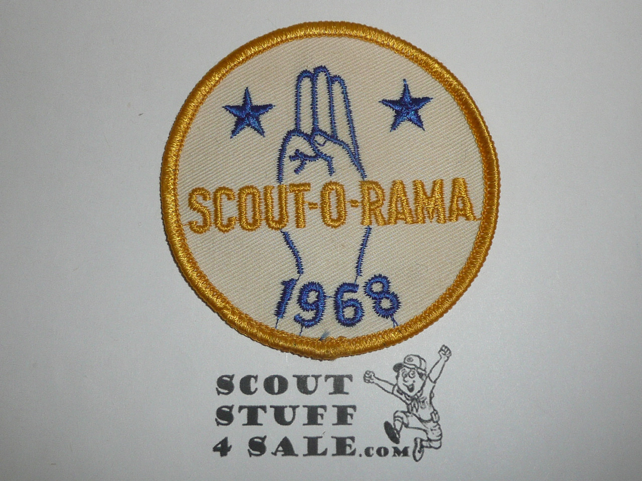 1968 Scout-O-Rama Generic Patch, Scout sign